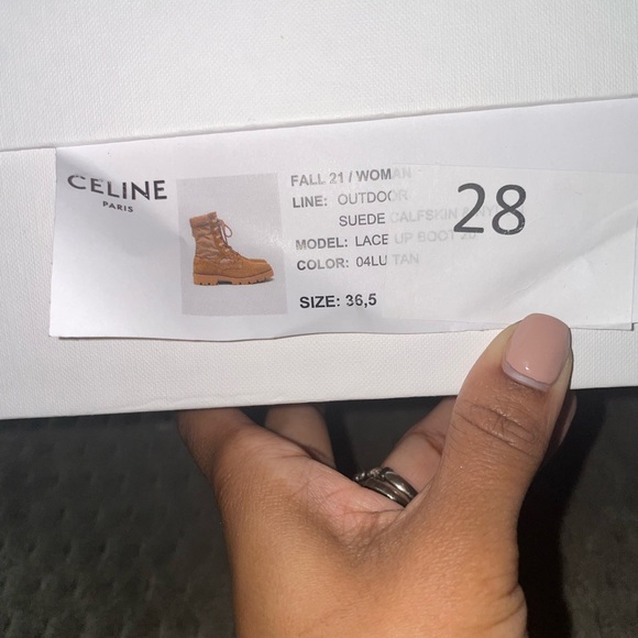 BRAND NEW!!Celine Desert Boot (lace up/ round toe) - Picture 6 of 7